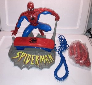 【希少】ビンテージ　スパイダーマン　テレフォン Spider-Man Phone Vintage for sale | eBay