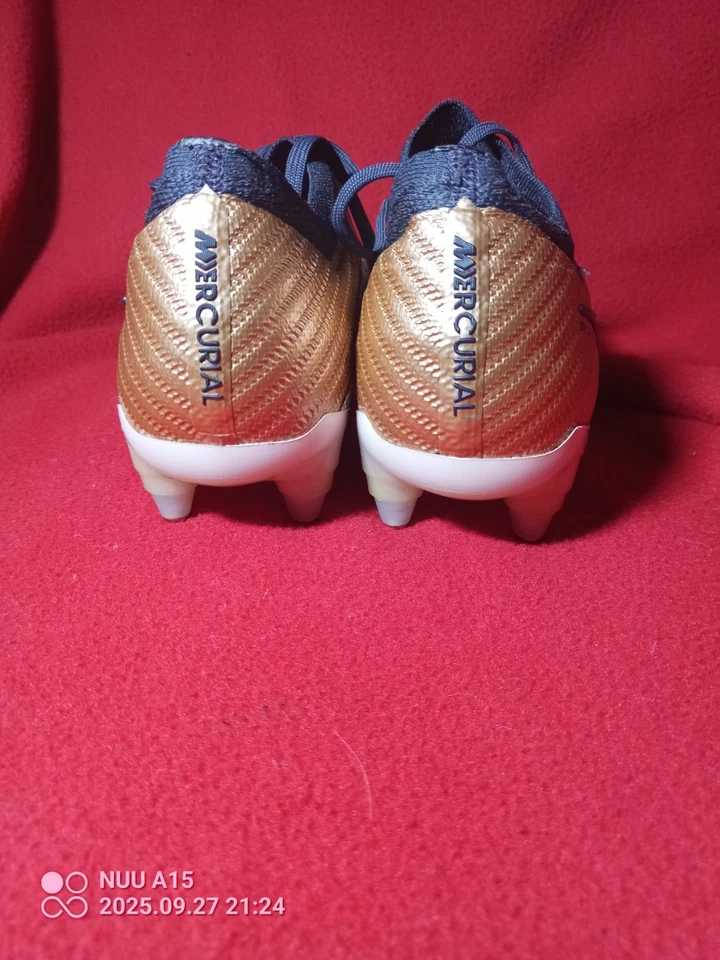 Nike Men 6.5/Women 8 Mercurial Vapor 15 Elite SG-PRO AC Soccer Cleats DR5937-811 - Image 3 of 4