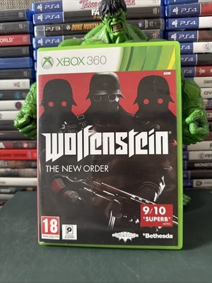 Wolfenstein The New Order Xbox 360 PAL DE CIB 4 Discs getestet USK 18