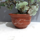 Chinese 12" x 16" Jade Bonsai Tree Semi Precious Stones — photo 5