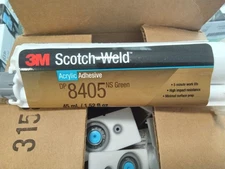 3M Scotch-Weld Acrylic Adhesive DP8405NS, Green, 45 mL Duo-Pak