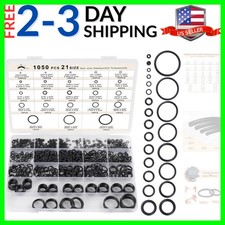 O Ring Kit 1050 PCS, O Ring Assortment Kit 21 Size, Metric Nitrile Rubber O R...
