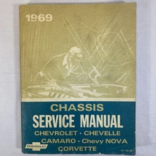 1969 Chevrolet Chassis Service Manual Chevelle-camaro-nova-corvette St 130-69 1969 Chevrolet Chassis Service Manual Chevelle-camaro-nova-corvette St 130-69