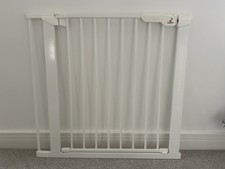 BabyDan Premier Pressure Fit Stair Gate 73–79cm Adjustable Safety Gate White