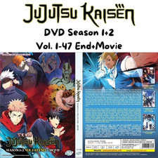Jujutsu Kaisen Of Season 1 2  Movie Complete Collection Anime DVD English Dub 