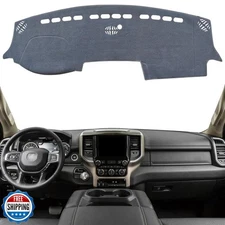 KEYOOG Dashboard Cover Dash Mat Fit for 2024-2019 Do-dge Ram 1500