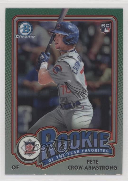 2024 Bowman Rookie of the Year Favorites Pete Crow-Armstrong #ROY-13 RC 14md