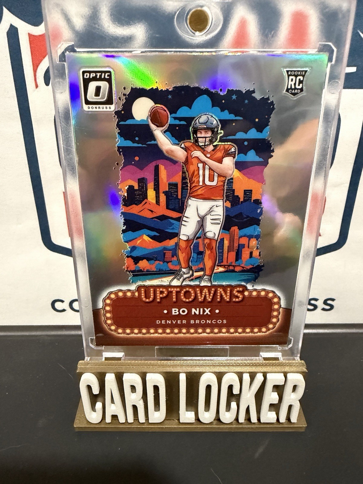 2024 Panini Donruss Optic - Uptowns Bo Nix #3 (RC)