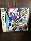 Mega Man Star Force Pegasus (Nintendo DS 2007) FRENCH Manual NTSC Case and Cart