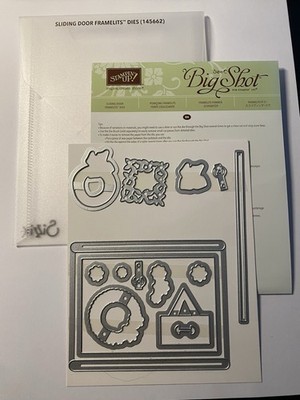 New Stampin' Up! Sliding Door Framelits Dies 145662 Sizzix Big