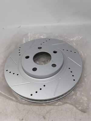 Performance Slotted Drilled Brake Rotor Disc 803350 30.7mm Min THK