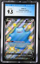 2021 Shining Fates #SV118/SV122 Ditto V CGC 10