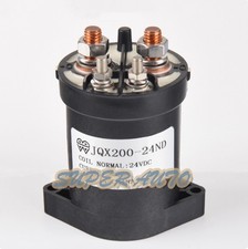 1Pcs New For Electric Motorcycle DC Contactor JQX200-24ND 200A 24VDC