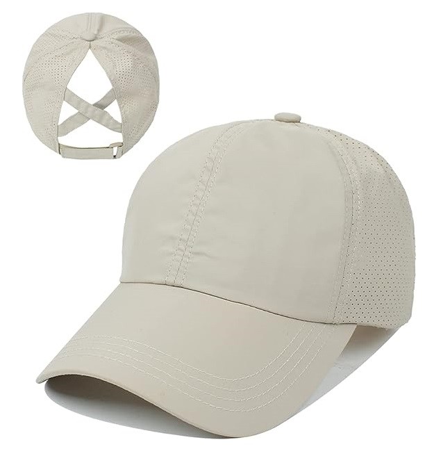 NEW Womens Ponytail Hat Baseball Cap Adjustable High Bun Unisex Baseball Cap US