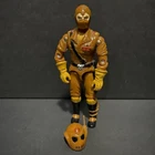 1987 GI JOE COBRA WORMS v1 MAGGOT DRIVER FIGURE 100% COMPLETE w/ ANTEENA