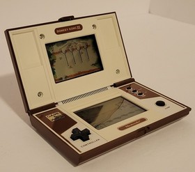 Nintendo Game & Watch Donkey Kong II JR-55 Multi Screen Working Handheld TESTED