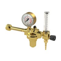 Flaschendruckminderer, 200 Bar, Formiergas, Mengenm. 0-30 L/Min