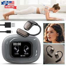Smart Translator Earbuds with Screen 144 Languages Bluetooth 5.4 US