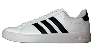Adidas Grand Court 2.0 Men's Size 10.5 White Black GW9195 New in Box