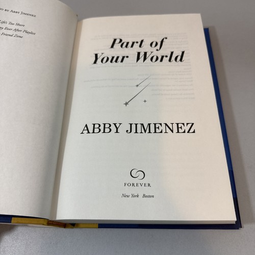 Part of Your World by Abby Jimenez (2022, Hardcover, BOTM Edition) - Picture 12 of 19