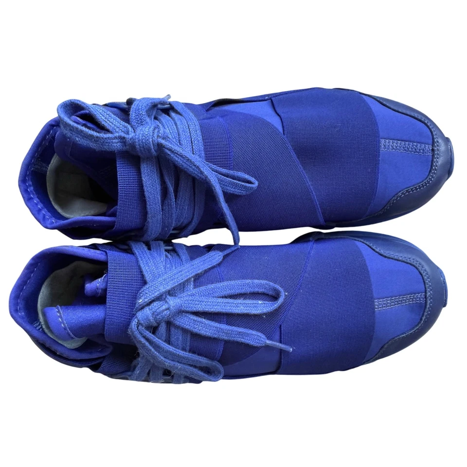 Adidas Y-3 Qasa High Dark Blue Purple Released January 2017 Rare size 7.5 - Image 3 of 4