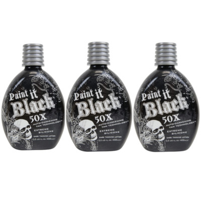 Millennium Tanning Solid Black   Dark Tanning Lotion 13.5 fl. oz Each (Pack of 3