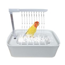 Parrot Bathtub Automatic Pet Bird Shower USB Powered Cockatiel Bath Beneficial