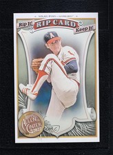 2022 Topps Allen & Ginter Boxloader Rip Cards 76/88 Nolan Ryan #BRC-NR HOF 0h1