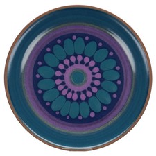 Kuchenteller brauner Rand Kupfermühle - KMK Viola