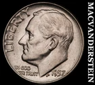 1957 Silver Roosevelt Dime-Scarce Better Date No Reserve #i3905