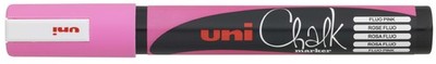uni-ball Kreidemarker Chalk PWE 5M neon pink Rundspitze wasserfest