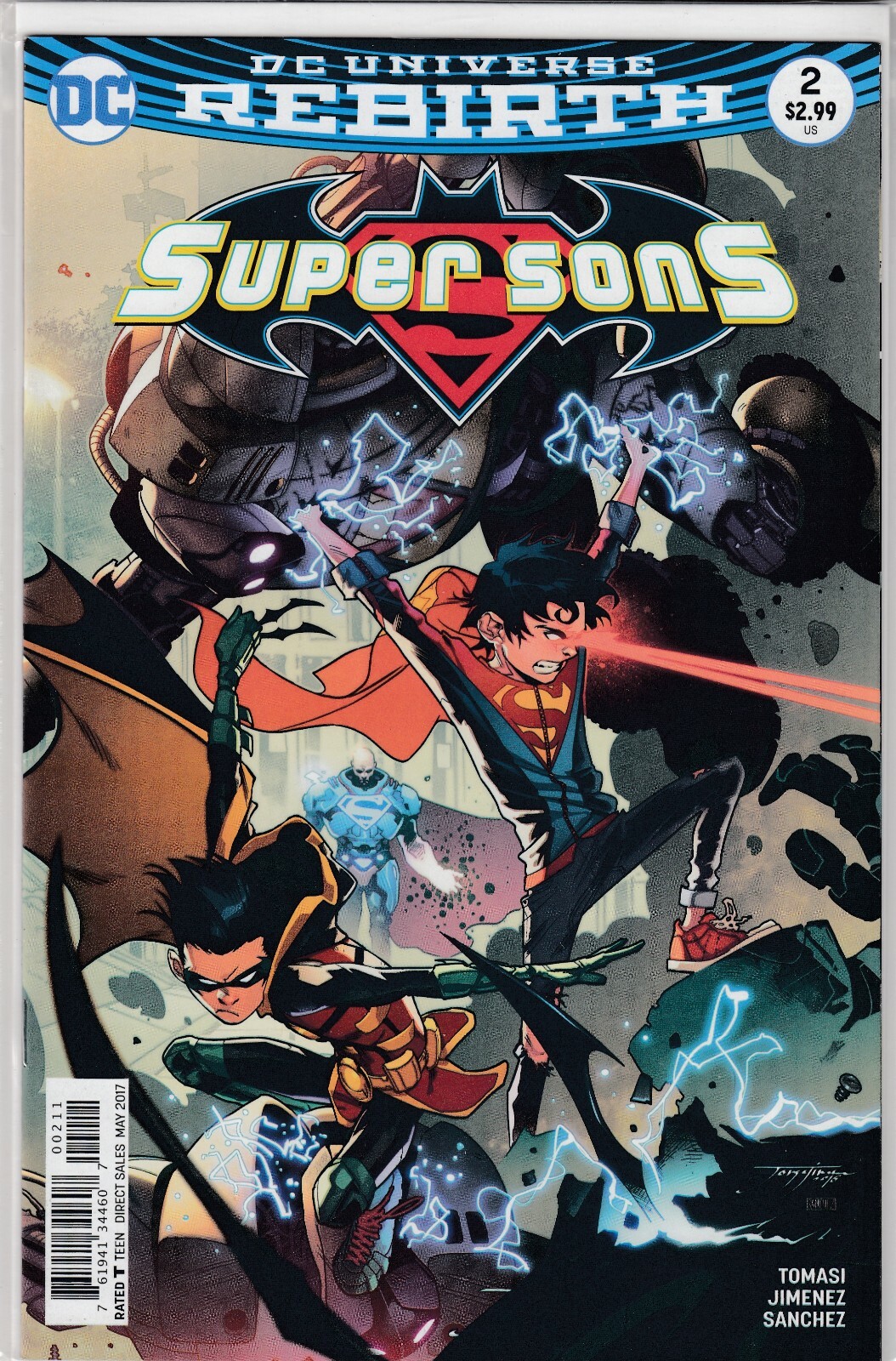 Super Sons #2 Main Covers New/Unread First Print DC Universe Rebirth