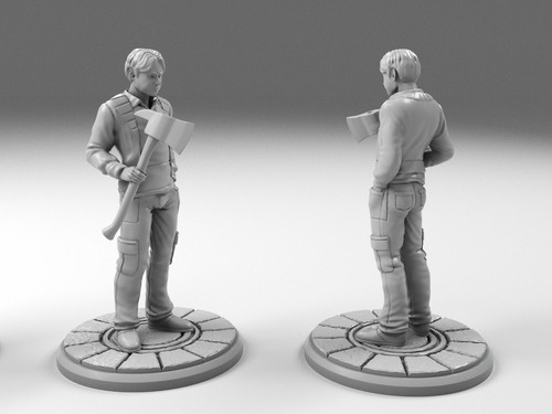 The Theory Big Band miniature set ideal for tabletop, board games, dioramas... - Imagen 7 de 18
