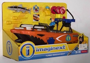 imaginext ocean rescue boat