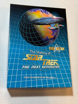 SKYBOX MAKING OF STAR TREK THE NEXT GENERATION GOLD EDITION CARD SET 1994 SEALED
