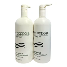 Peter Coppola Anti-Aging & Color Protecting Shampoo & Conditioner 32oz. LOT OF 2