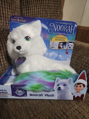 Noorah Extraordinary Plush Elf on The Shelf Santa's Fox Northern Lights Tail