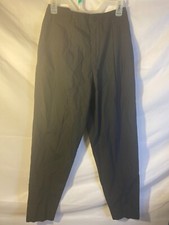 Vintage LizSport Liz Claiborne Pants Drop Yoke Black Size 8 Womens 90s Office