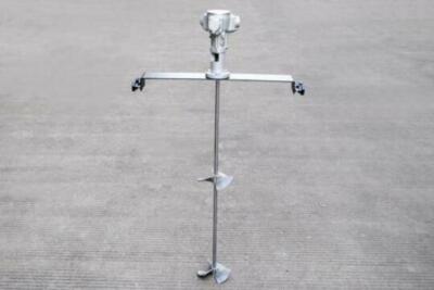 New 50gallon Pneumatic Mixer Horizontal Plate Rung Dope Tank Barrel hl