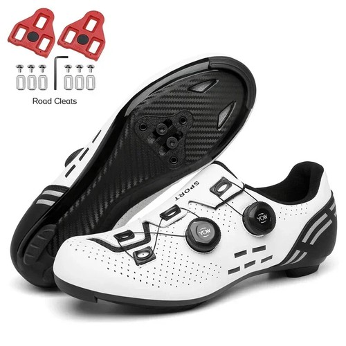 Men's Cycling Shoes Non-slip MTB Road Bicycle Speed Pedal Sneaker with Spd Cleat - Picture 41 of 45