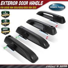 4pcs Upgraded Metal Exterior Door Handle W Keyhole For Dodge Ram Front Rear