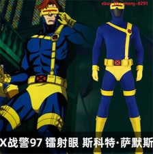 X-Men '97 Cyclops Cosplay Costume Outfit Scott Summers Halloween Jumpsuit Suit