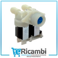 Magnetventil Wasseraufladung 2 Wege 180° Waschmaschine Whirlpool Ignis 480111...