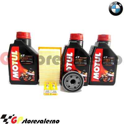 Kit Tagliando Castrol Power 15W50 Filtro Olio Aria Candele Bmw R 1200 - Foto 3
