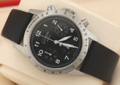 Glashütte Original Navigator Chronograph Fliegeruhr Full Set