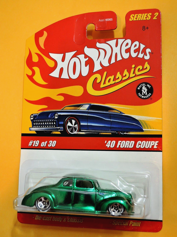 Hot Wheels Classics Series 2 - '40 Ford Coupe  #19- New