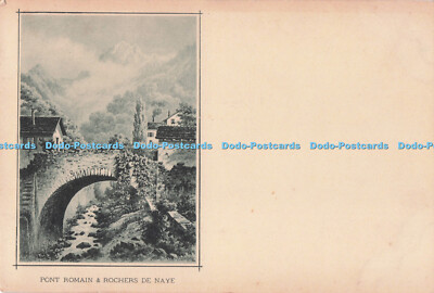 R716917 Pont Romain und Rochers de Naye Postkarte