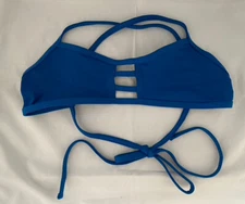 Jolyn Three Vent Front Tie Adjustable Back Royal Bright Blue Tomcat Top Medium