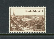 R0655 Équateur 1958 UNESCO TOUR EIFFEL 1v. MNH