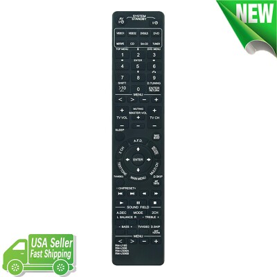RM-U306A RM-U306B Replace Remote for Sony AV System STRDE597 STR-DE695 STR-DE187